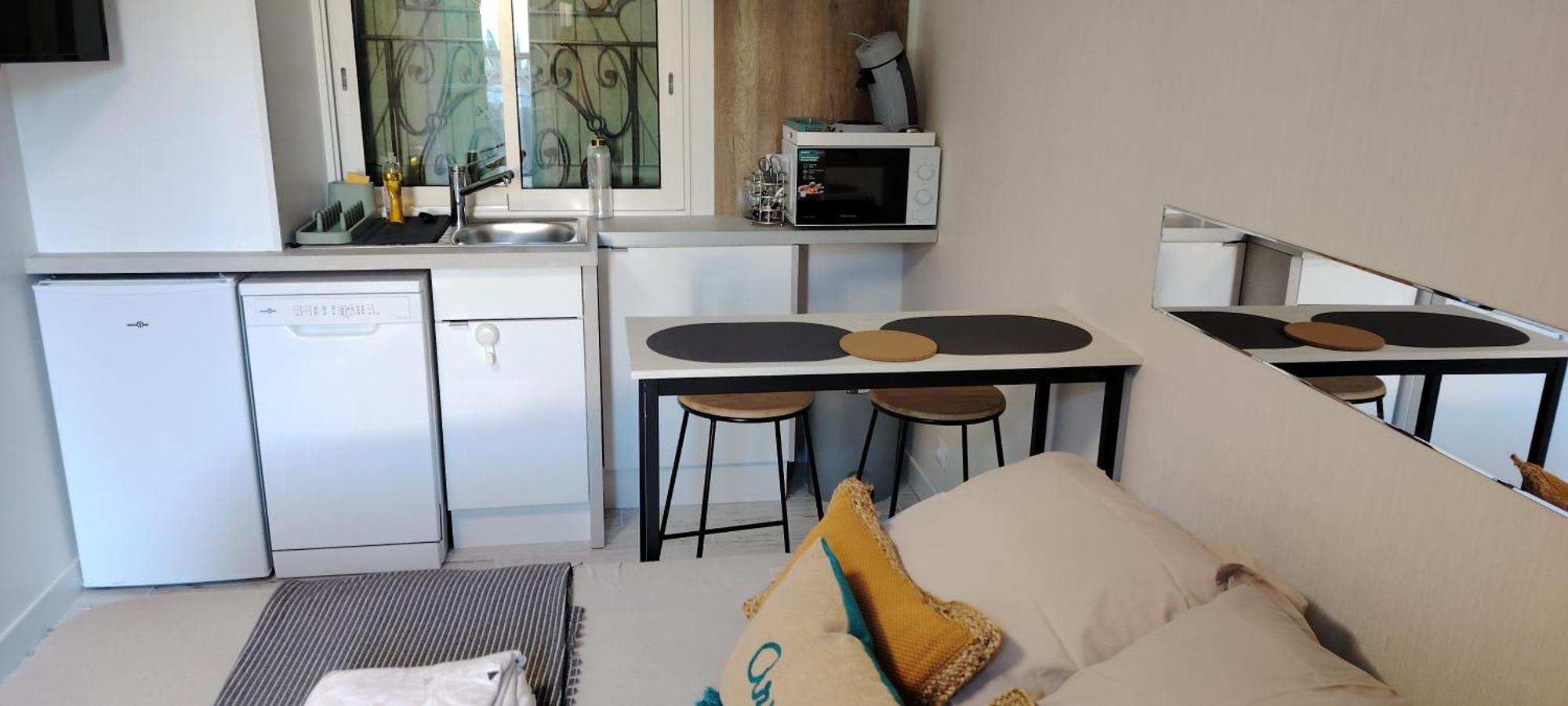 Studio Cosy Balneo Avec Jardin Le Barcares Luaran gambar